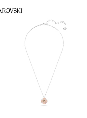 花朵项链施华洛世奇女