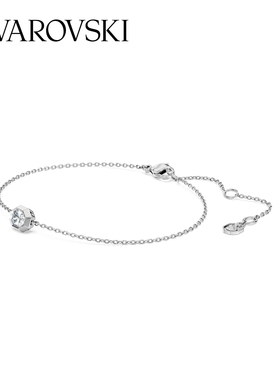 【新品】施华洛世奇Octagon培育钻石项链手链配饰饰品925银送礼物