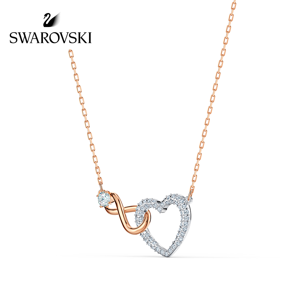 施华洛世奇 永恒爱意浪漫叠加女项链送女友 INFINITY 新品 SWA 施华洛世奇 永恒爱意浪漫叠加女项链送女友 INFINITY 新品 SWA