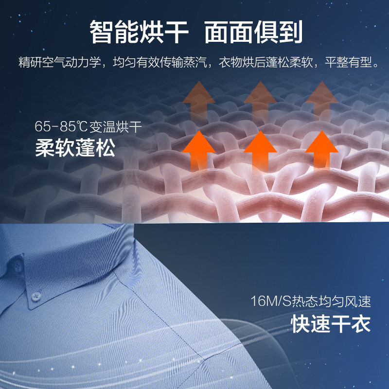 【晶彩直驱】海尔全自动家用洗洗衣机 海尔洗衣机洗衣机