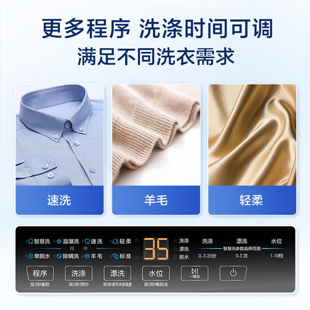 Haier fully automatic pulsator washing machine