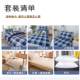 Pure cotton three-piece cotton quilt complete set