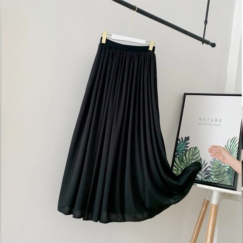 马面裙内衬防走光打底衬裙汉服防透襦裙半身裙防静电牛奶丝内搭白