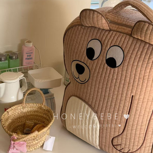 韩国ins幼儿园被子收纳包杂物旅行收纳袋大容量妈咪待产包行李袋 - 图1