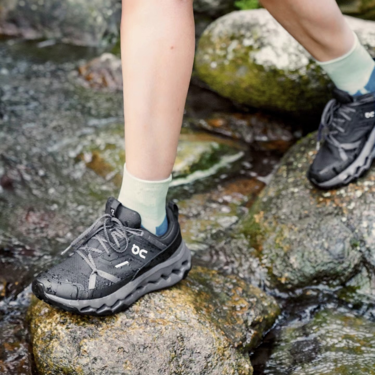 On昂跑 Cloudhorizon Waterproof 女款防水缓震户外登山徒步鞋 - 图1