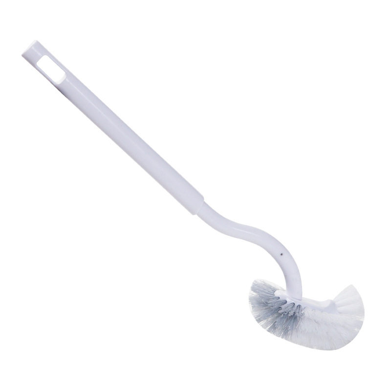 Toilet brush wall-mounted squat toilet Japanese-style cleaning brush home bathroom no dead ends long handle soft-bristled toilet brush