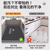 Kitchen floor mat is non-slip, oil-proof, water-absorbent and stain-resistant and can be cut