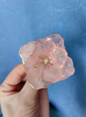 【福利款】真花绣球永生花度假包邮戒指氛围感指环女发夹套装发夹