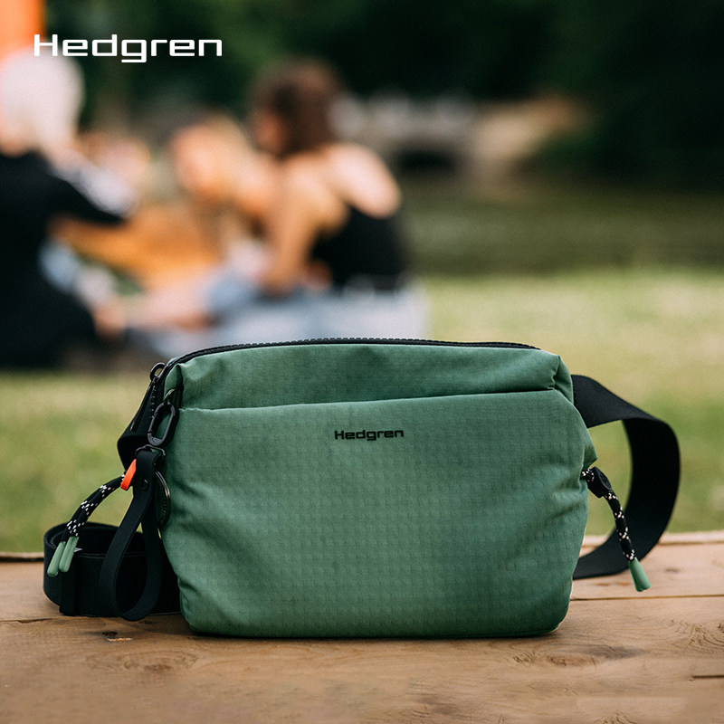 Hedgren/海格林轻便斜挎包通勤骑行小巧便携胸包简约单肩包HSTG05 挎单实拍商品图