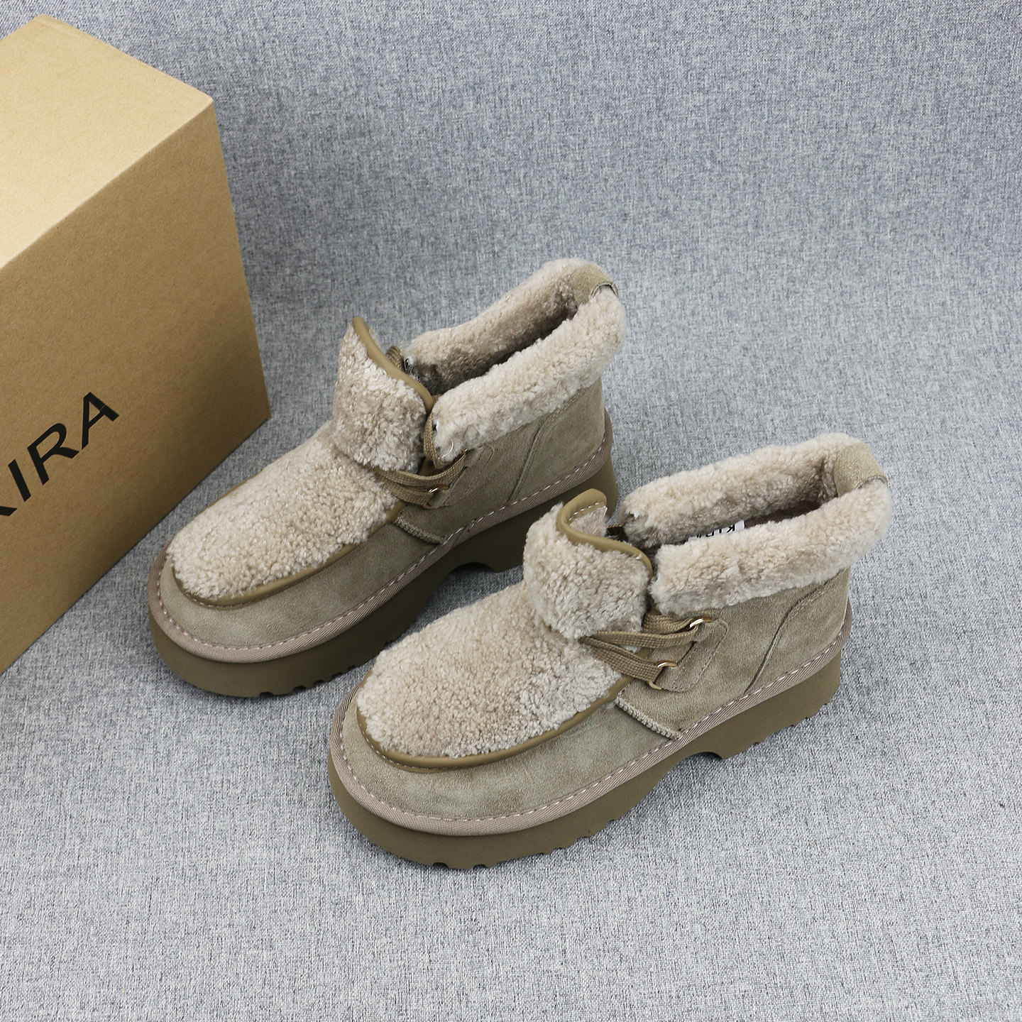 羊毛+反绒牛皮冬季外贸俄罗斯单加绒雪地靴厚底棉靴高帮棉鞋女鞋,淘宝优惠券,粉丝福利购,淘宝优惠卷