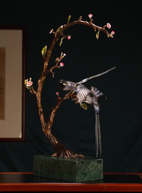 必禧利全铜摆件纯铜客厅