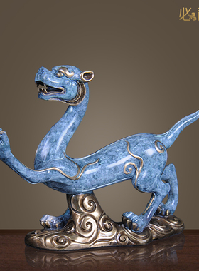 必禧利上古青龙白虎朱雀神龟摆件