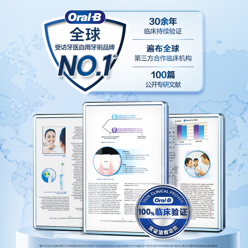 OralB欧乐b电动牙刷成人官方旗舰店自动智能软毛牙刷电动iO3/Pro3-图3