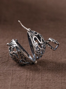 香囊银吊坠925纯银随身佩带女款