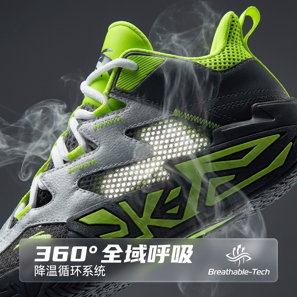 安踏儿童篮球鞋男童球鞋2025春季大童球篮鞋子男运动鞋男生球鞋子