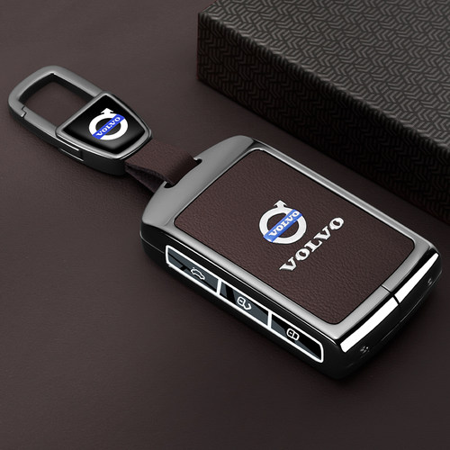 适用沃尔沃xc60钥匙套26款s60汽车s90壳xc90扣ex30女xc40专用25包 - 图0
