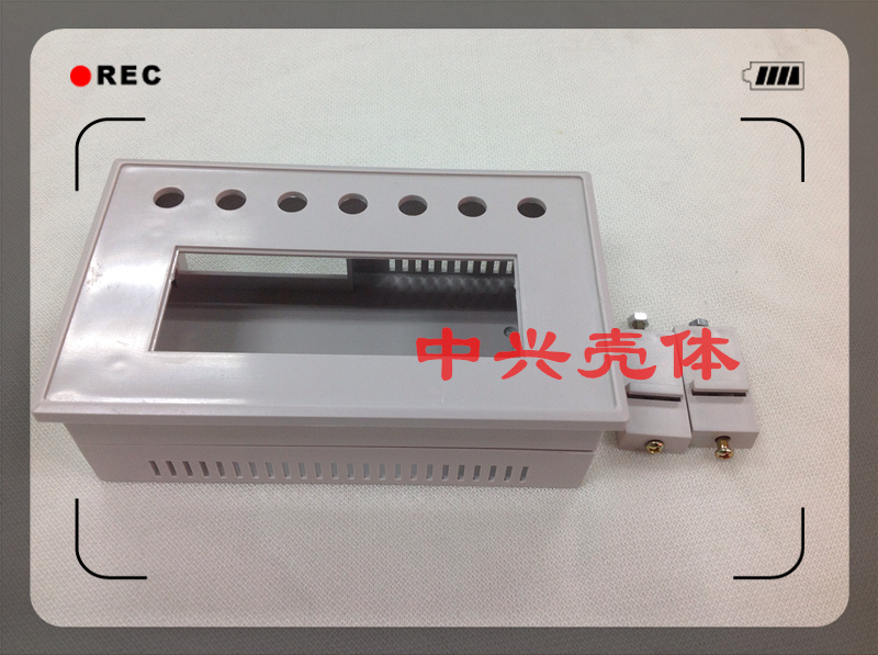 塑料外壳 文本外壳 显示器外壳 电子外壳ZX12-1： 163x100x50mm - 图0