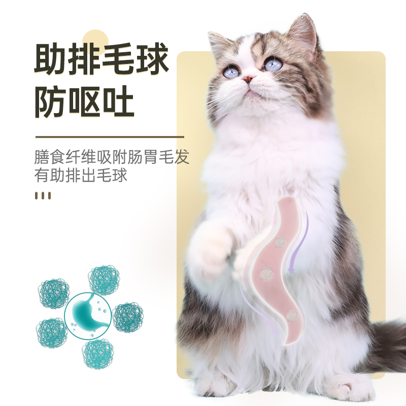 力狼猫粮全价成年期成猫粮营养布偶流浪猫通用型5斤2.5kg-图2