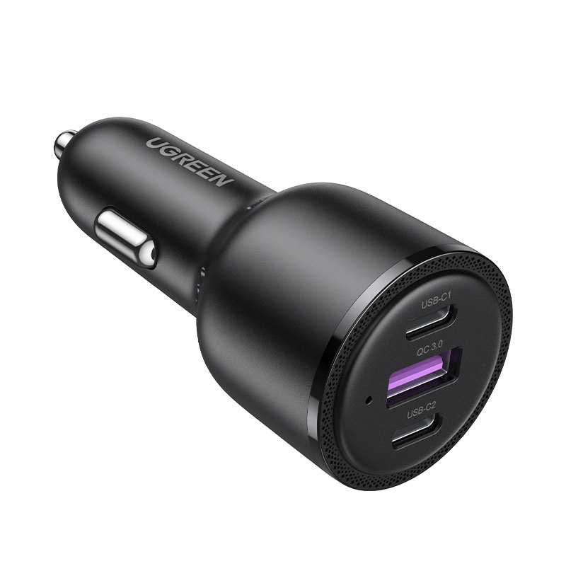 绿联车载充电器PD60W超级快充适用16/15笔记本点烟器转换插头,淘宝优惠券,粉丝福利购,淘宝优惠卷