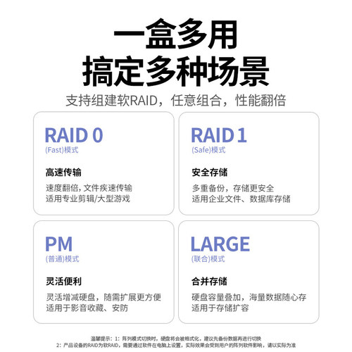 绿联pcie转m2扩展卡nvme固态硬盘盒m.2转接卡多盘位x4/16台式电脑 - 图1