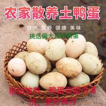 Hunan Mountain Farmhouse Pure Grain Feeding Rice Paddies Scattered Old Earth Duck Eggs 30 Des 