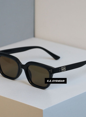 韩版gm方形大脸显瘦可配度数墨镜