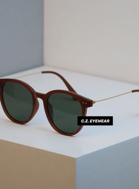 韩版高级感百搭神器方圆框墨镜