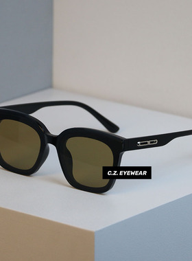 韩版方形gm同款墨镜开车防紫外线