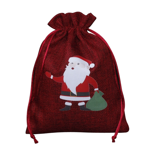 Apple, красный рождественский защитный амулет, упаковка, тканевый мешок для пожилых людей, подарок на день рождения, со снежинками