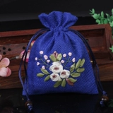 Фестиваль фестиваля Dragon Boat Sachet пустая сумка древний ветровой лотос мешок для вышитой ленты для сумки для сумки с сумкой для пакета пакета 11*14