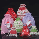 Apple, красный рождественский защитный амулет, упаковка, тканевый мешок для пожилых людей, подарок на день рождения, со снежинками