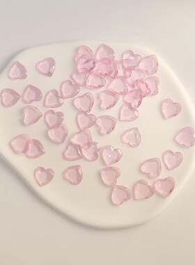 亚克力心形水钻DIY水晶手工爱心