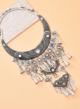 苗疆民族风项链异域风饰品