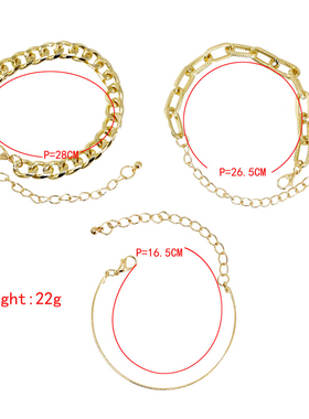 轻奢百搭跨境钛钢手链