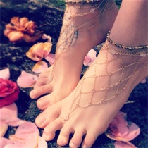 Bohemian Fashion National Wind Brief About 100 Hitch Foot Chain Beach Tourism Retro Temperament Ornament Feet Back Chain West Domain