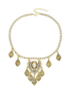 民族风额头链西域复古流苏项链