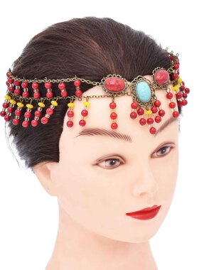 波西米亚民族风项链头饰两用
