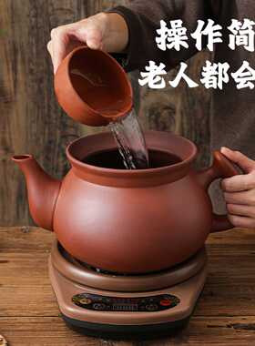熬药壶多功能紫砂中药电煎壶老式