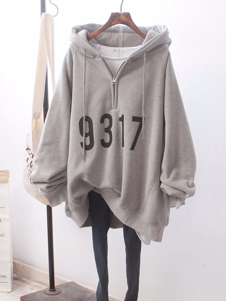 超大码女装200-300斤秋冬卫衣230特加肥加大宽松250韩版超外套260,淘宝优惠券,粉丝福利购,淘宝优惠卷