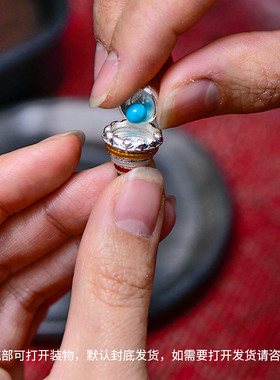 迷你曼扎银曼扎卡子串珠夹子配饰