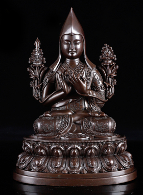 藏传佛具密宗尼泊尔古色密宗佛像