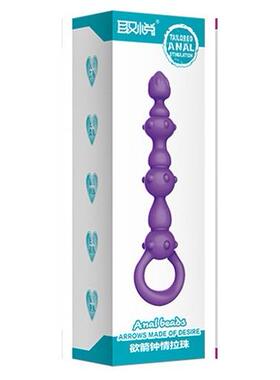 Intra-anal bead self-stimulation expansion massager