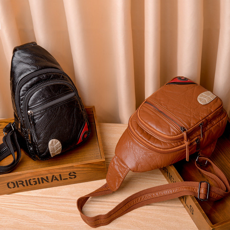 时尚民族风女士潮流背包2025新款pu软皮胸前包女百搭斜跨包小方包,淘宝优惠券,粉丝福利购,淘宝优惠卷