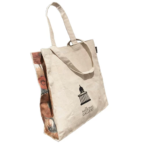 Художественный музей, сумка на одно плечо, брендовый демисезонный универсальный тканевый мешок, подсолнух