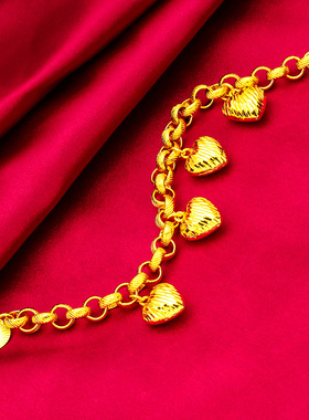 礼物礼品首饰菠萝爱心手链生日礼物饰品首饰