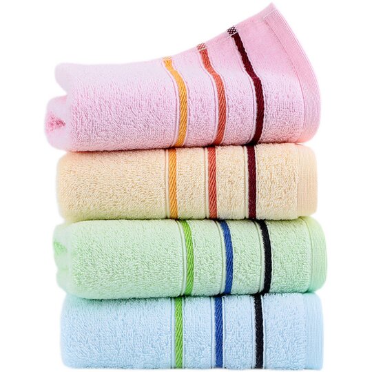 洁丽雅毛巾纯棉洗脸家用全棉抗菌柔软吸水洗澡男女士成人正品团购