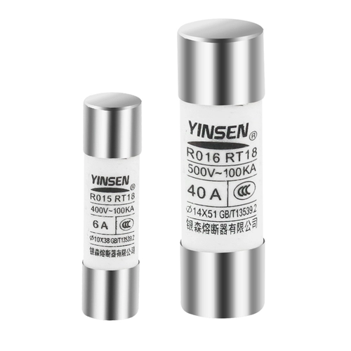 Трубка керамический предохранитель R015 RT18 10*38 BASE BASE FUSE SEAT RT18-32X/63X