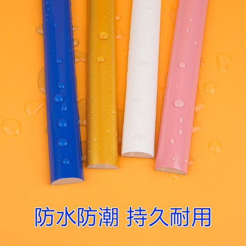 pvc半圆装饰软线条自粘弧形收边条背景墙边框条柜门镜子包边条DIY - 图0