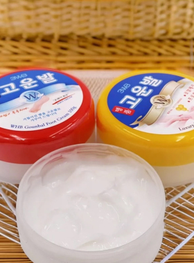 三得毕护脚霜美康3WB足跟防裂膏脚后跟干裂嫩手足蜂蜜保湿护足霜