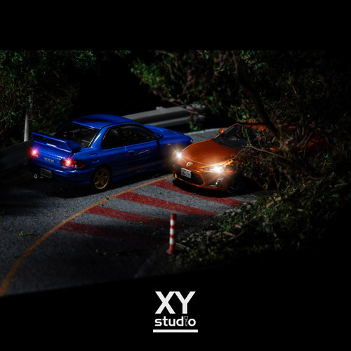 1/64《山道追走》场景 GC8 VS GT86 头文字d名场面 地平线6 - 图1